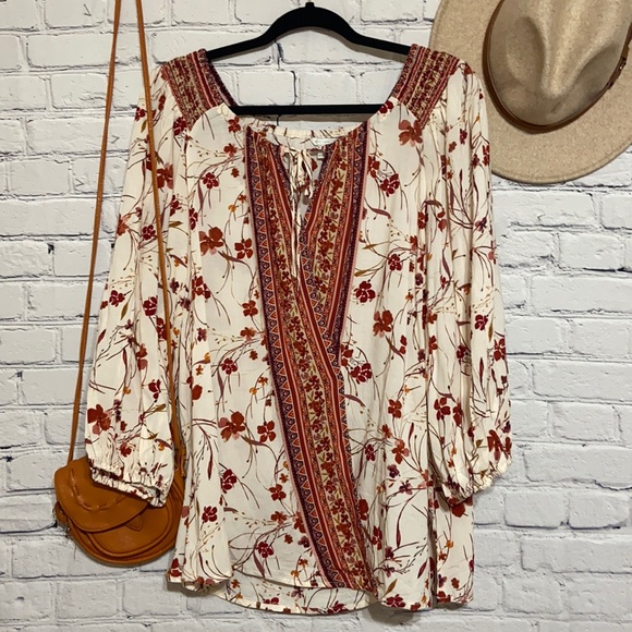 Cato Tops - CATO/ Size 18/20/ Boho Blouse